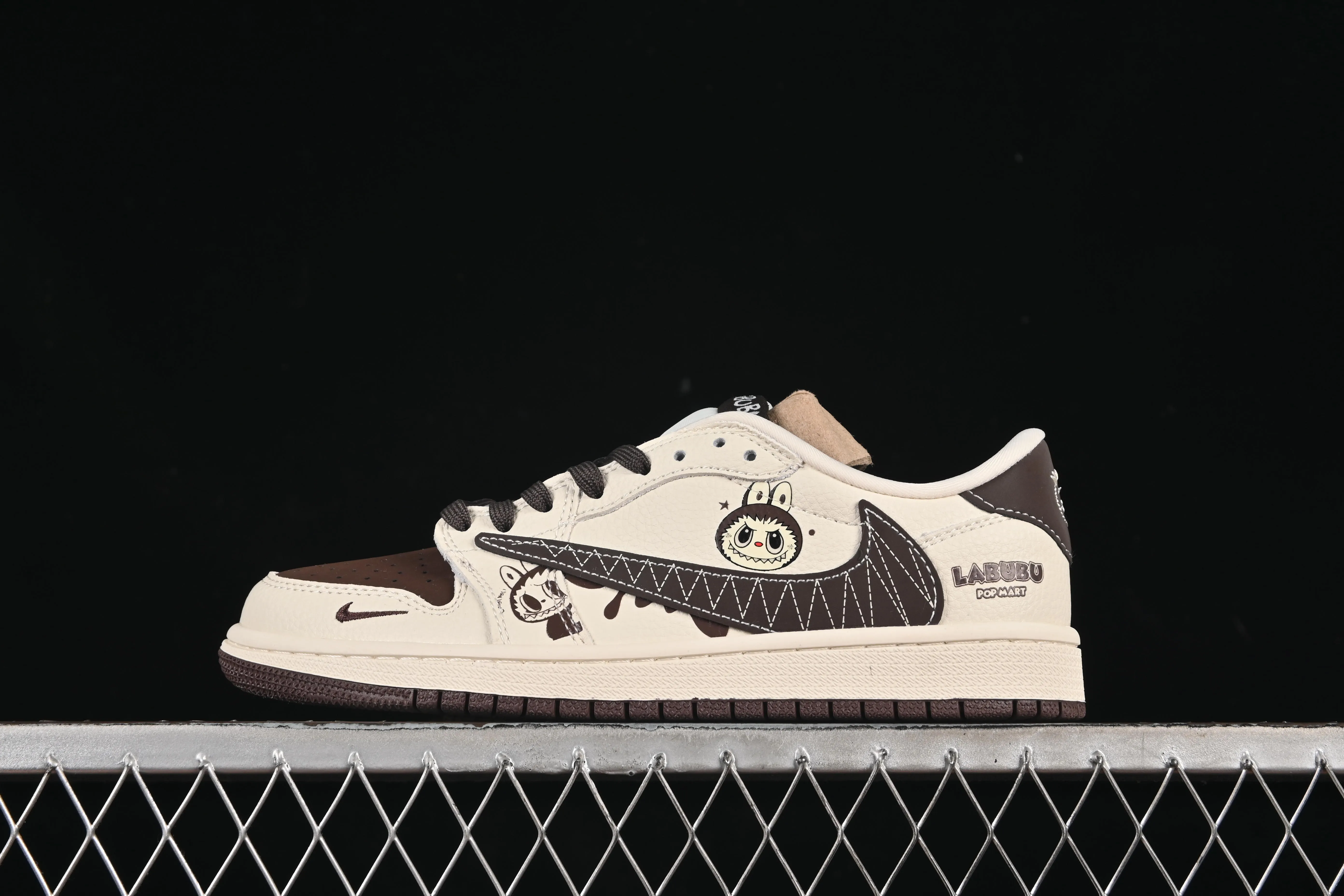 All Categories Air Jordan Jordan Series Basketball Shoes Air Jordan 1 Low High-end Customized Low-top Shoes Travis Scott x Fragment Design x Air Jordan 1 Low OG SP AJ1 Qiao 1 Rice Dumpling Bubu Low-top Cultural Casual Shoes XS2025-051